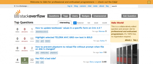 stack overflow screenshot