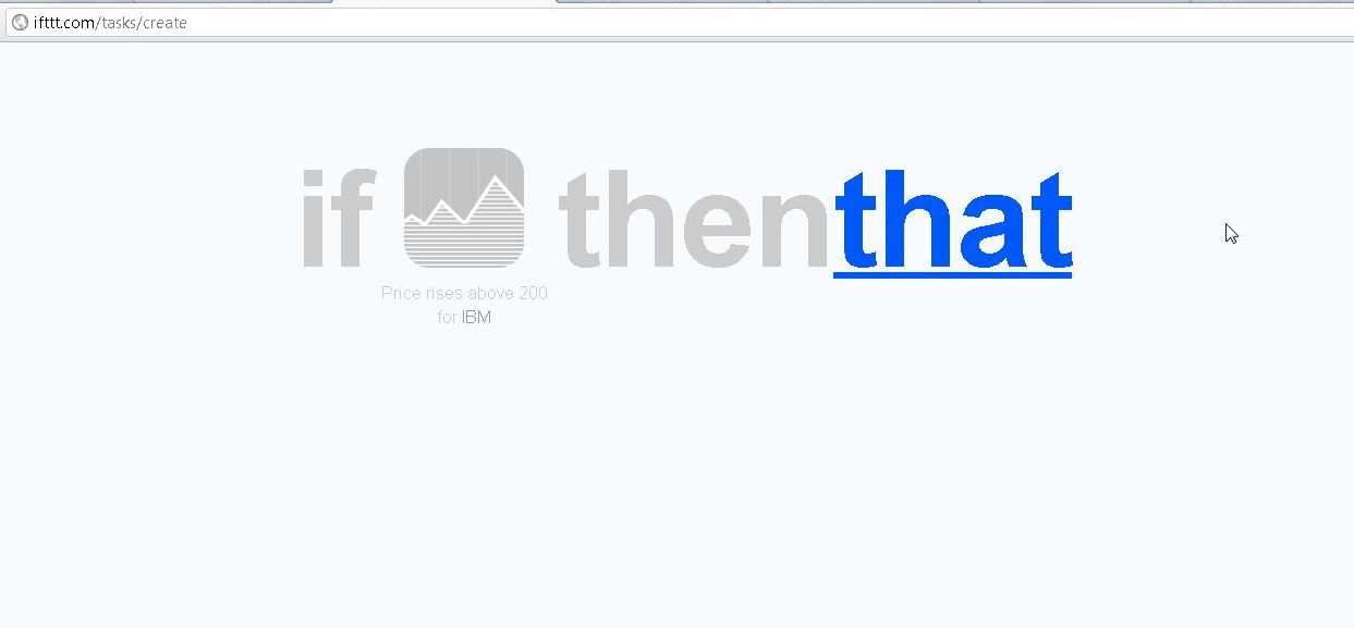 IFTTT that action