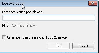 Node decrypt with passphrase