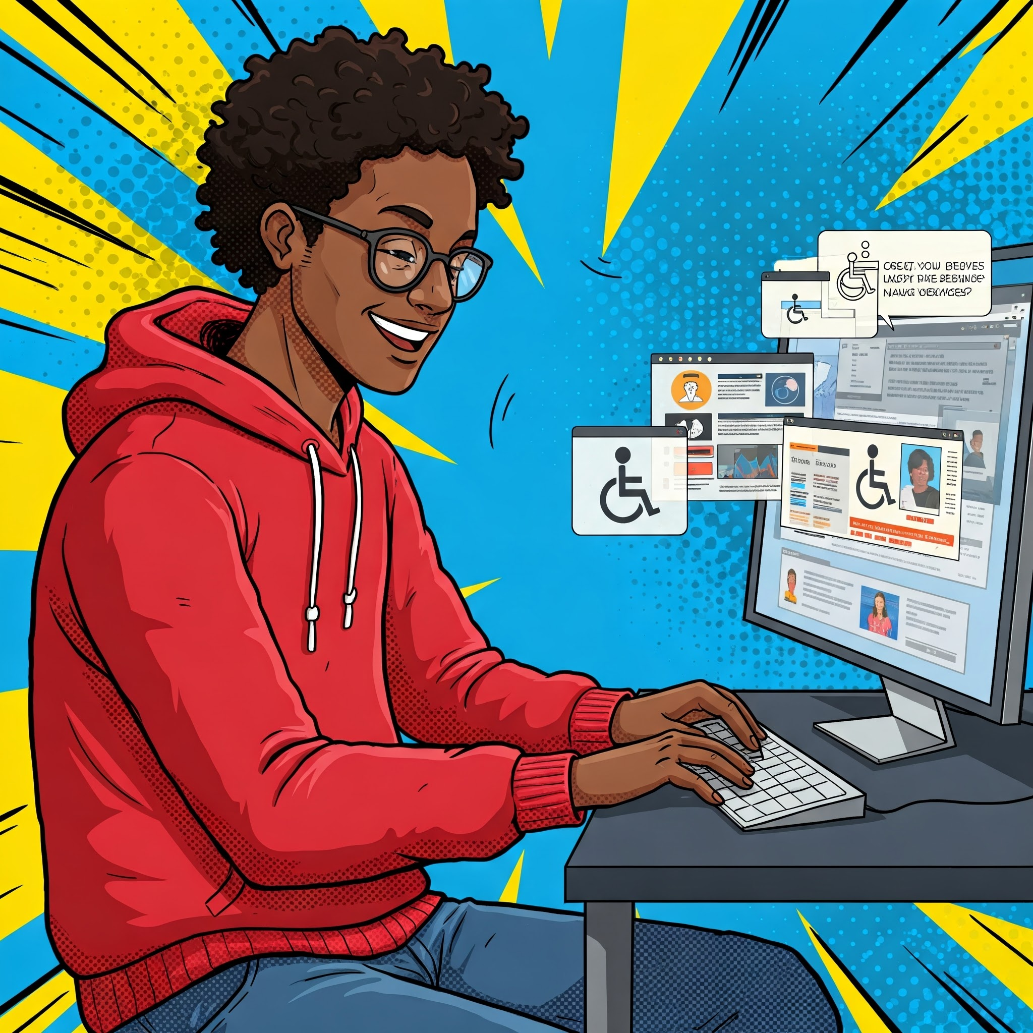 graphic for Designing accessible online services: a heuristic approach for designers (By DSF)